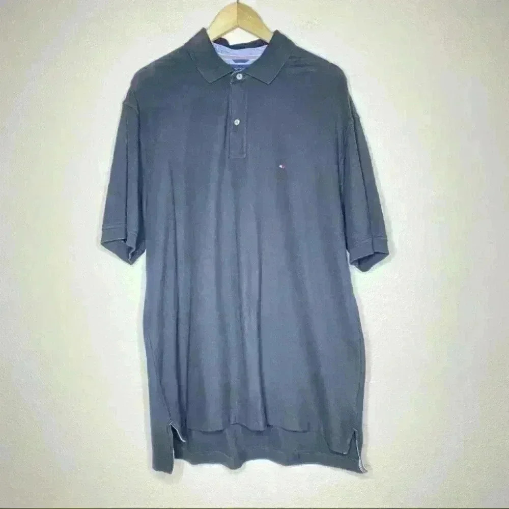 Tommy Hilfiger Men Polo Golf Shirt Size XL